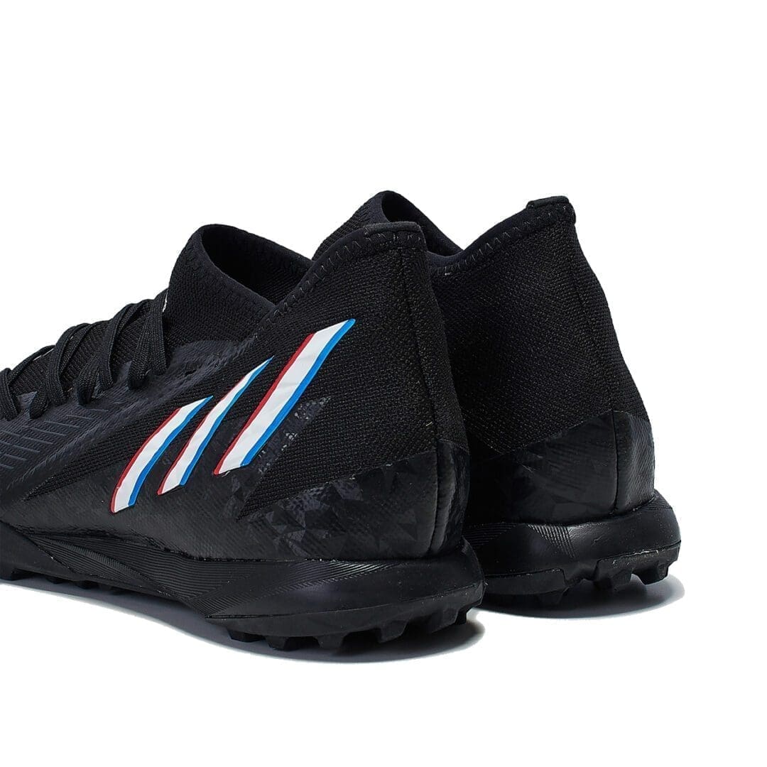 adidas Predator Edge.3 Turf Shoes (Black/Vivid Red) - Image 3