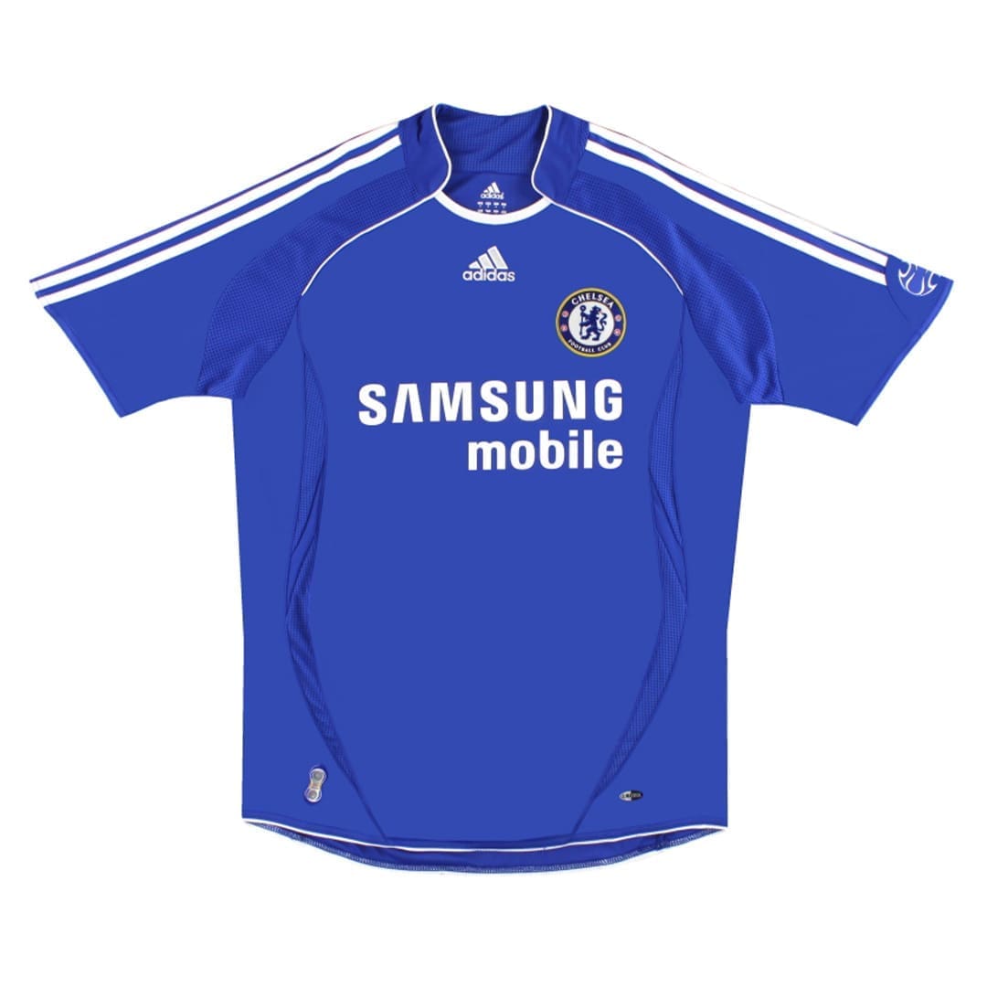 adidas Chelsea Legend "CECH #1" Men's Home Jersey 2006/07 - Image 4