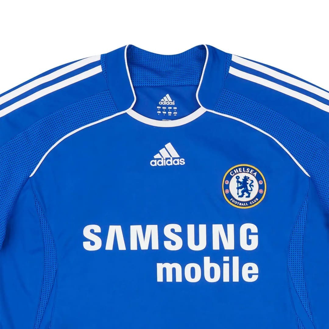 adidas Chelsea Legend "CECH #1" Men's Home Jersey 2006/07 - Image 3