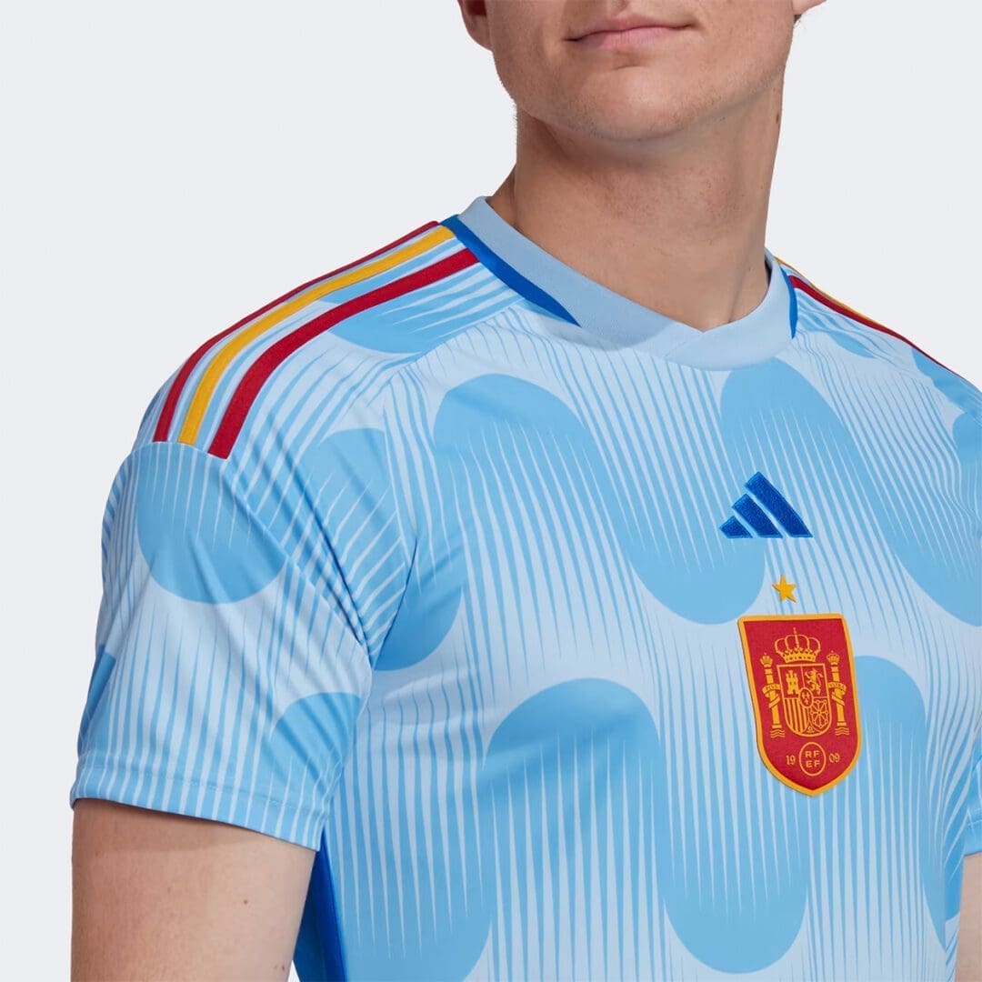 adidas Spain Men's Stadium Away Jersey World Cup 2022 - Image 3