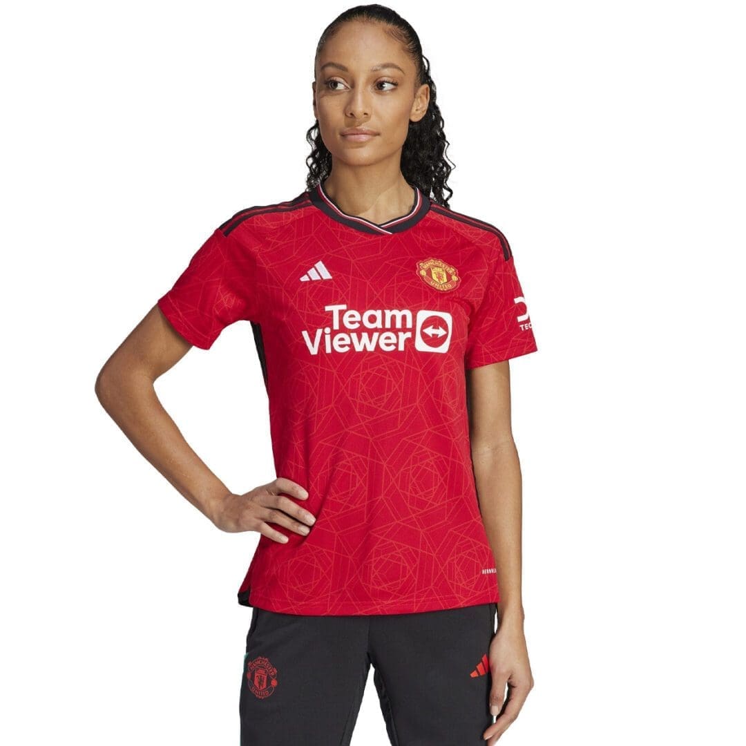 adidas Manchester United Women's Home Jersey 2023/24 - Image 2