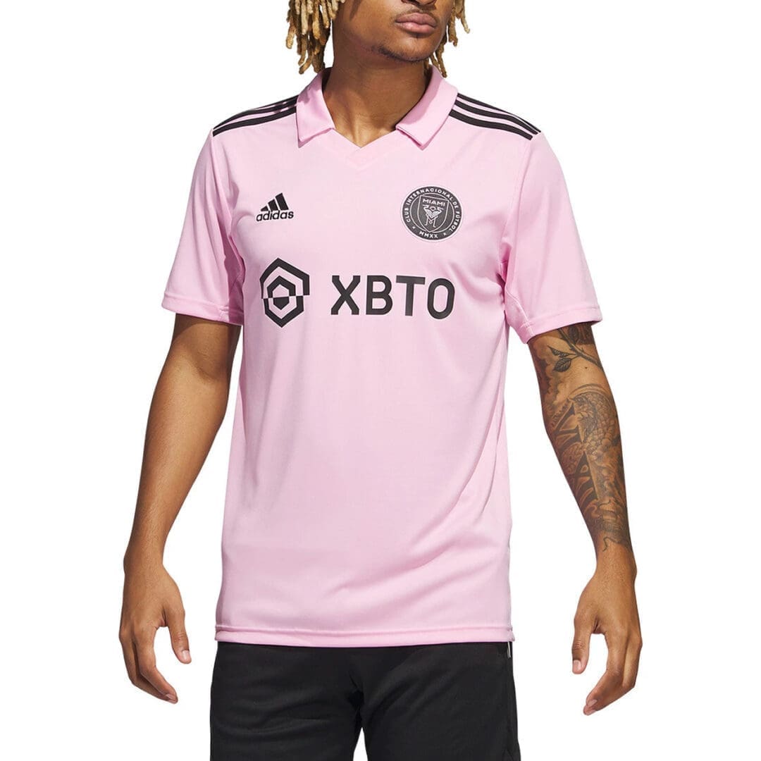 adidas Inter Miami Men's Stadium Home Jersey 2022/23 - Image 2