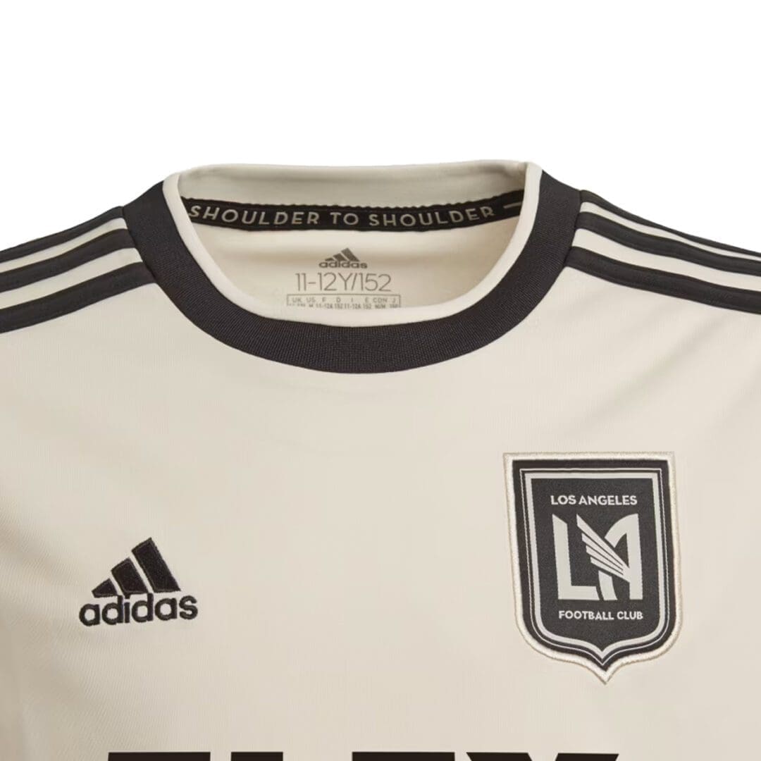 adidas Los Angeles FC Youth Away Jersey 2021/22 - Image 2