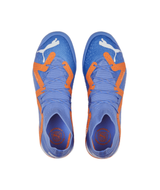 Puma Future Ultimate Court Indoor Supercharge Pack - Blue/Orange - Image 6