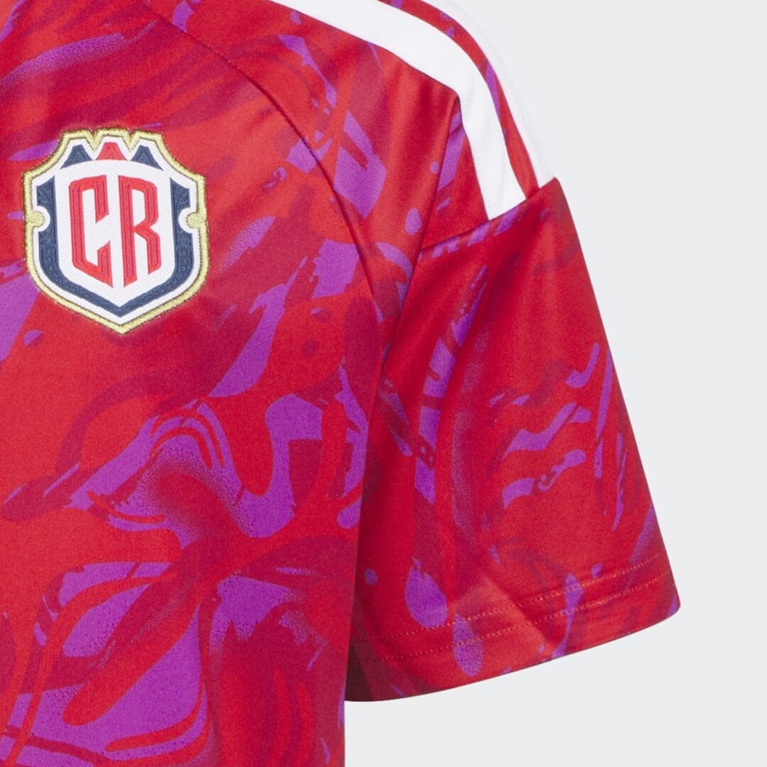 adidas Costa Rica Home Youth Soccer Jersey 26/27 - Image 4