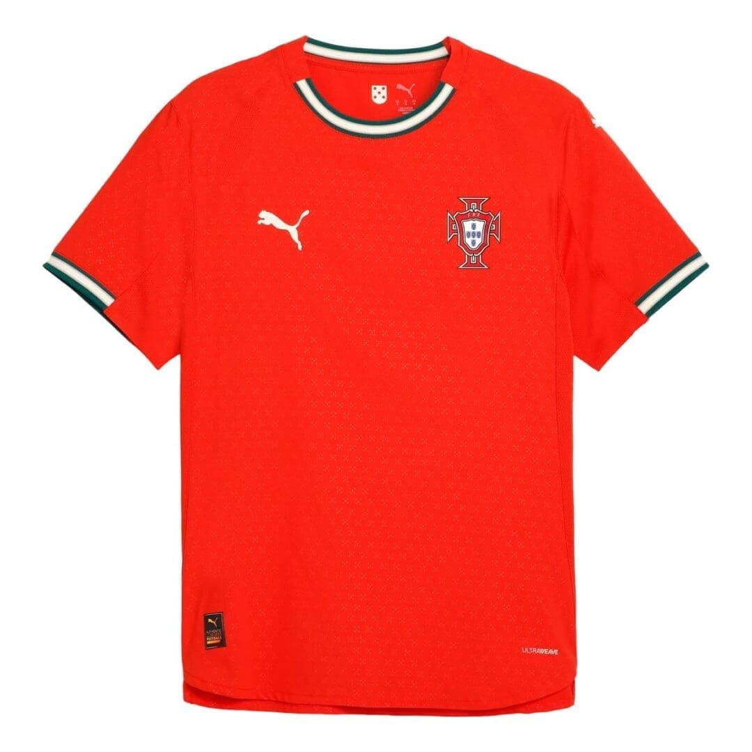 PUMA Portugal Men's Home Authentic Jersey 2025