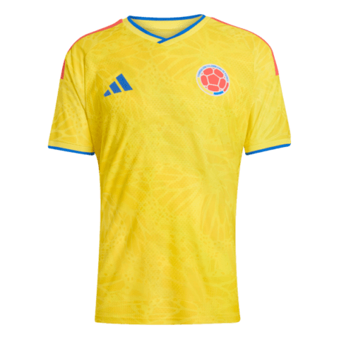 adidas Colombia Home Men's Authentic Soccer Jersey 26/27