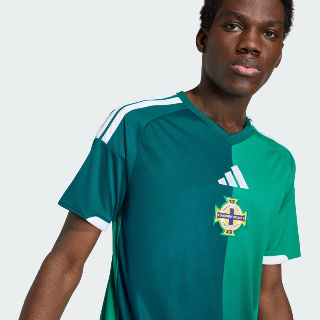 adidas Northern Ireland Home Men's Stadium Soccer Jersey 26/27 - Image 3