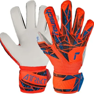 Reusch Attrakt Solid Finger Support Junior Goalkeeper Gloves