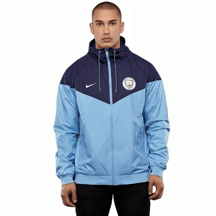NIKE Manchester City Men's Windrunner Jacket 2018/19 - Image 2