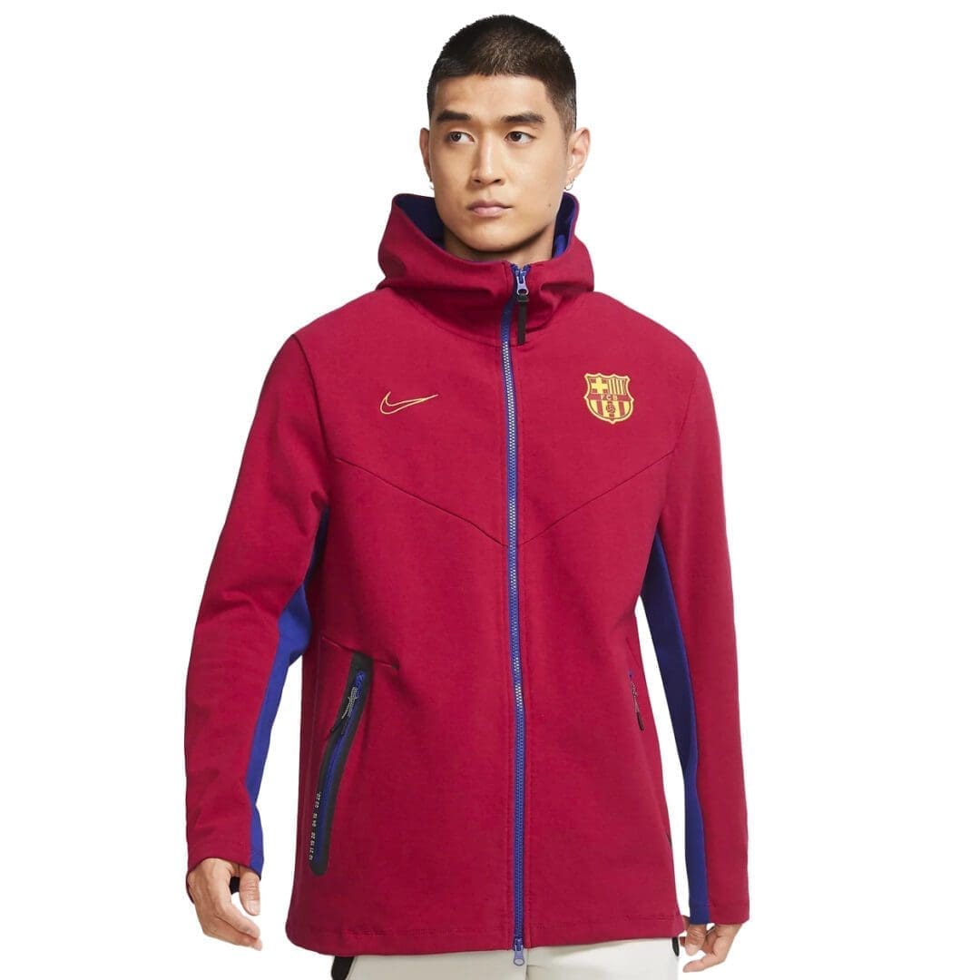 Nike FC Barcelona Tech Pack Full-Zip Hoodie - Image 3