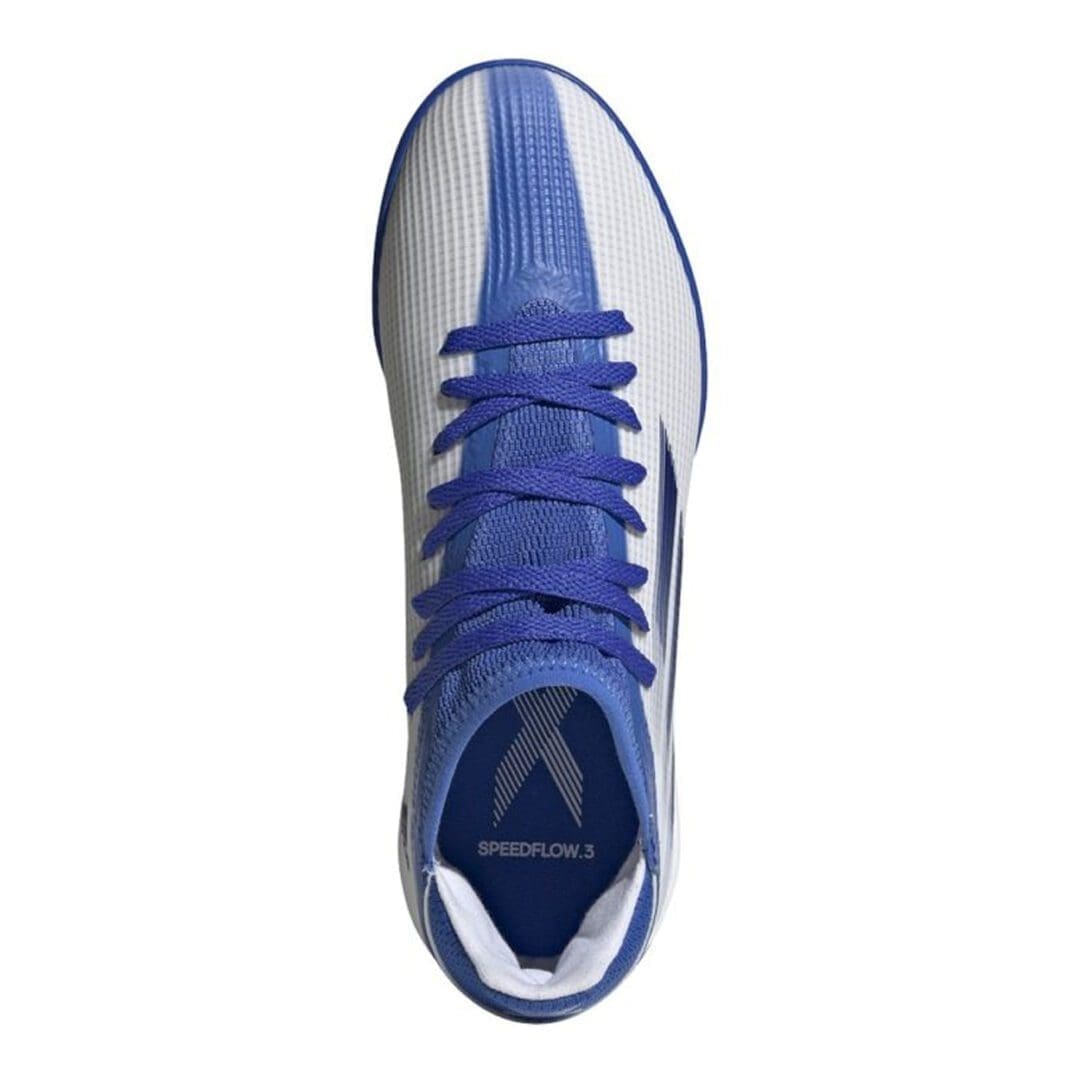 adidas X Speedflow.3 Youth Turf (Cloud White/Blue) - Image 4