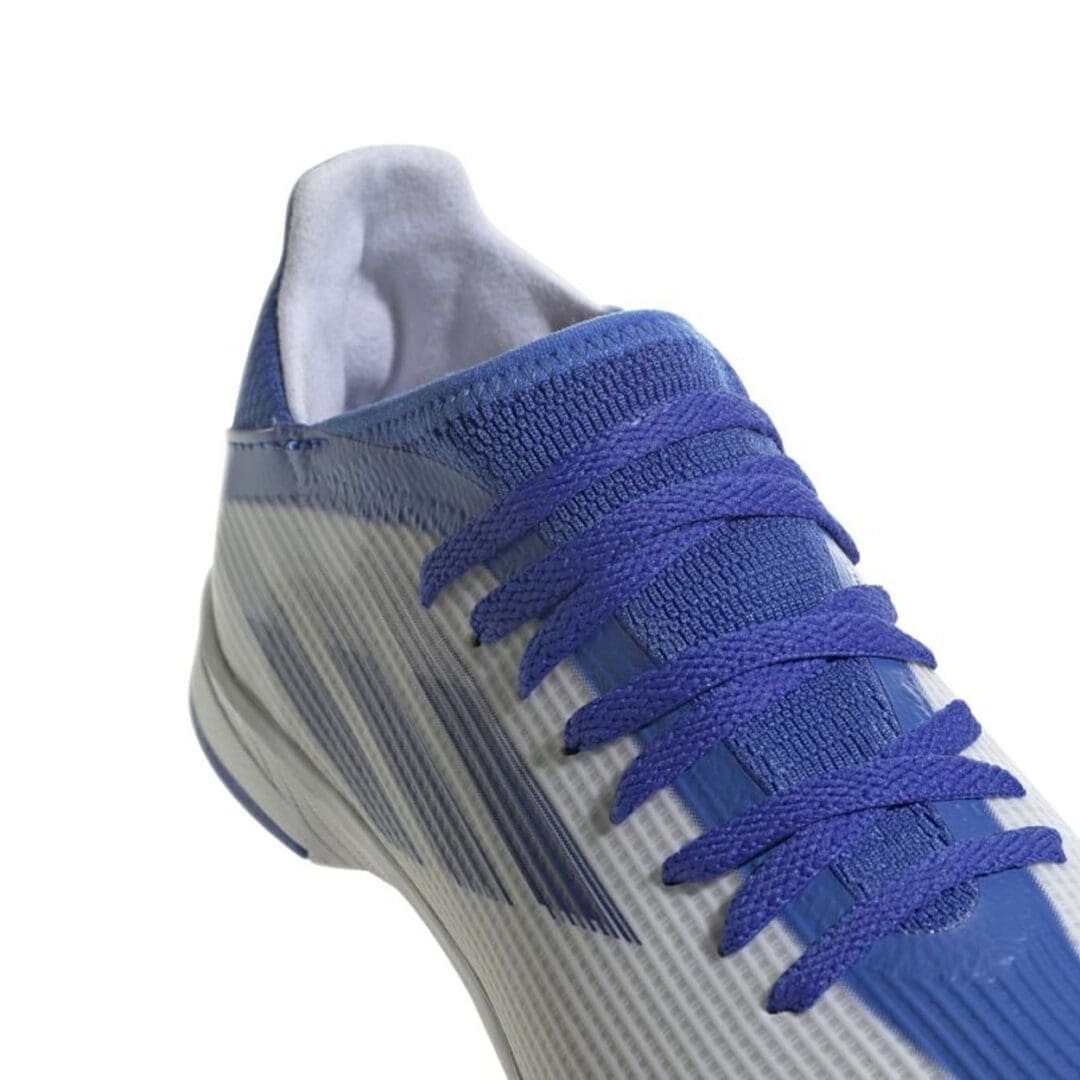 adidas X Speedflow.3 Youth Turf (Cloud White/Blue) - Image 5
