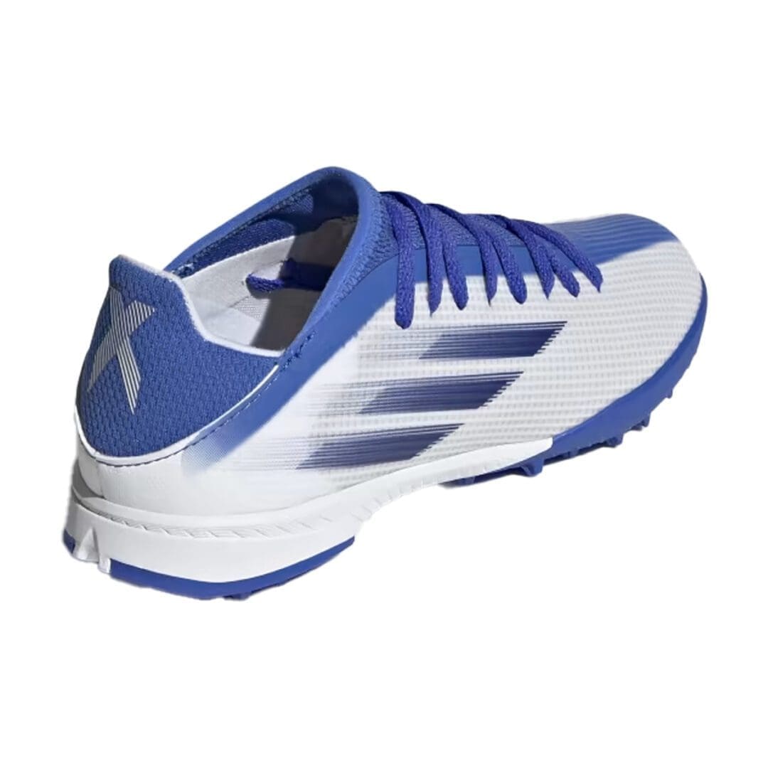 adidas X Speedflow.3 Youth Turf (Cloud White/Blue) - Image 3