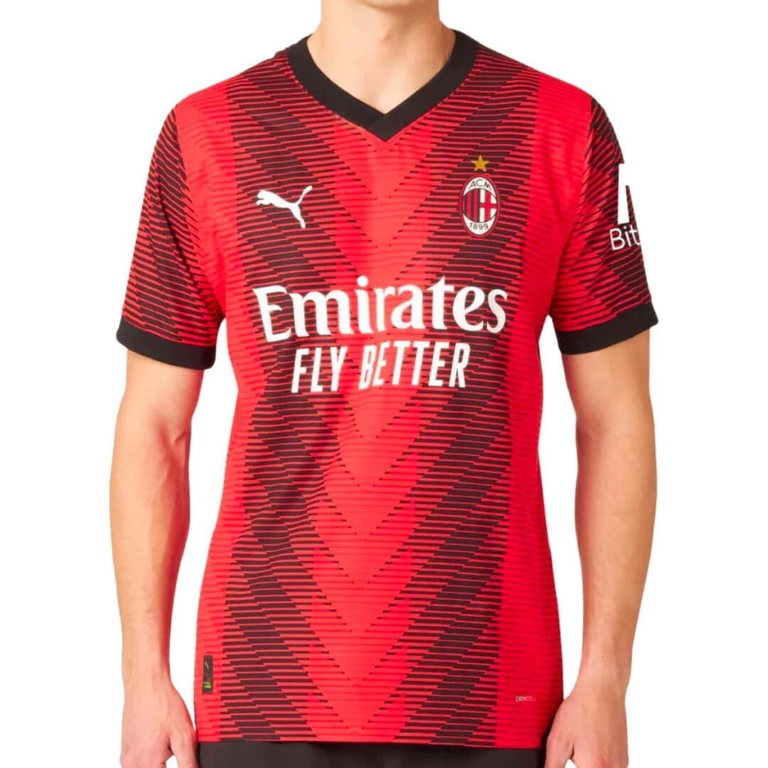 Puma AC Milan Authentic Men's Home Jersey 2023/24 - Image 3