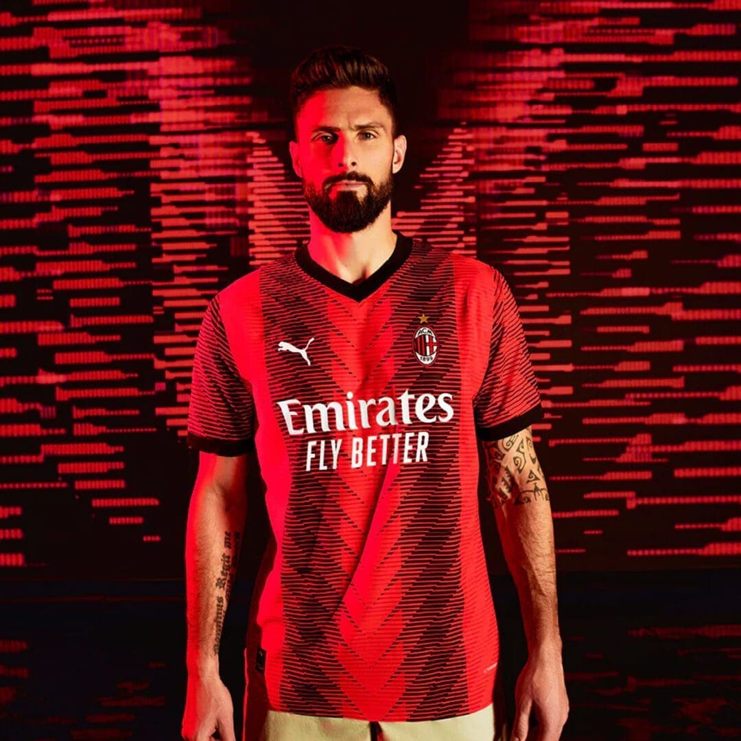 Puma AC Milan Authentic Men's Home Jersey 2023/24 - Image 2