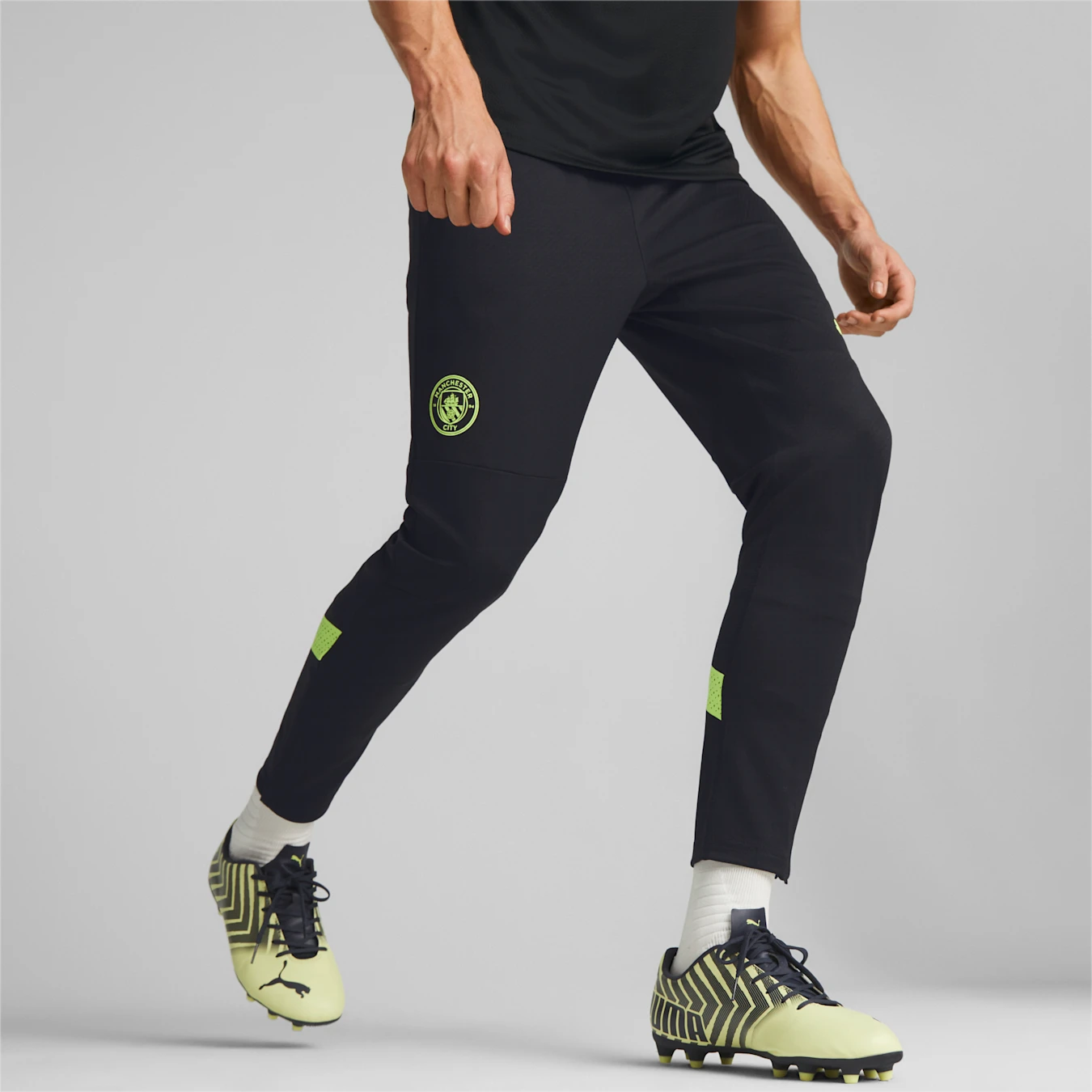 Puma Manchester City F.C. Soccer Men's Training Pants - Image 7