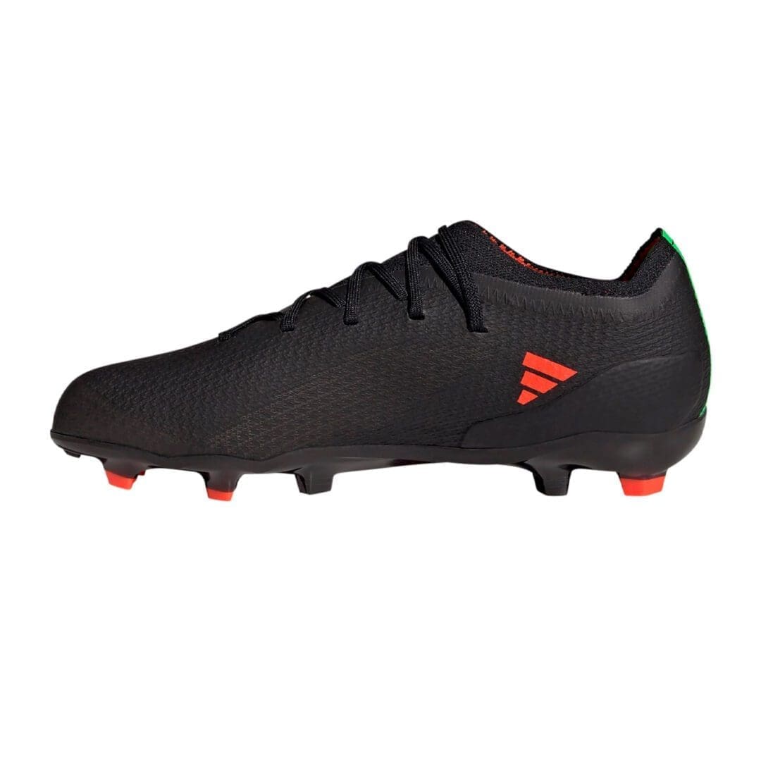 adidas X Speedportal.1 Firm Ground Shoes (Black / Solar Red) - Image 2