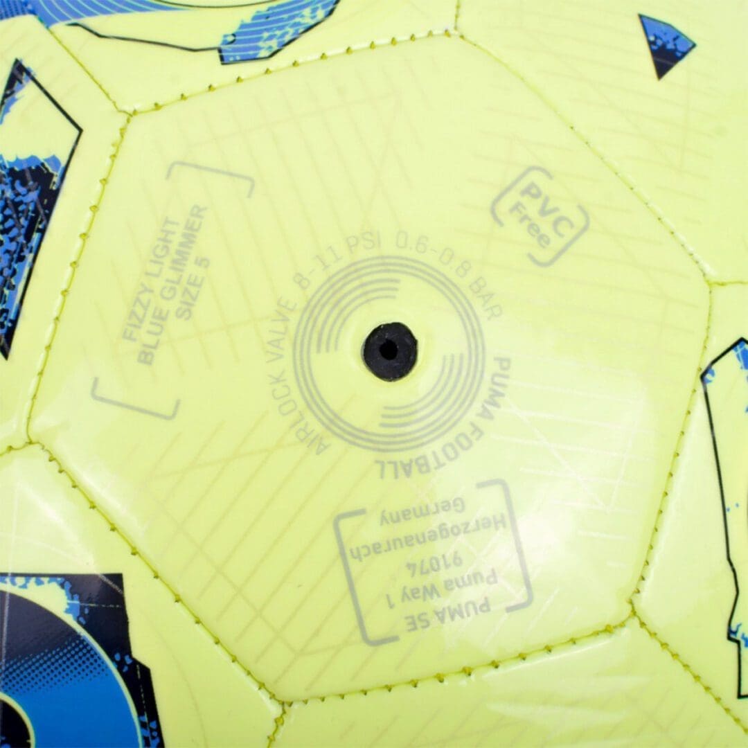 Puma Orbita 6 MS Soccer Ball - Fizzy Light-blue Glimmer - Image 3