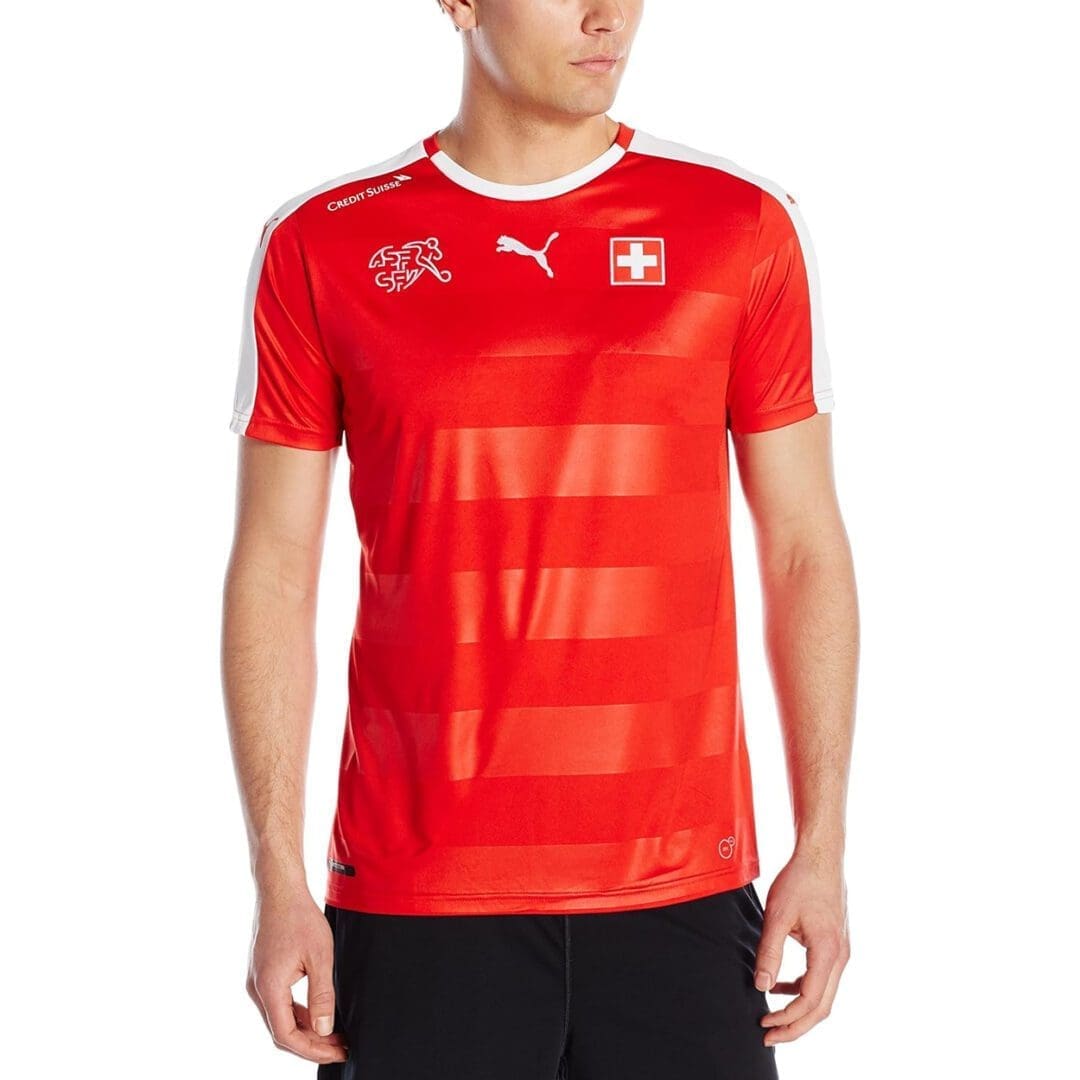 Puma Switzerland Men's Home Jersey 2015/16 - Image 2