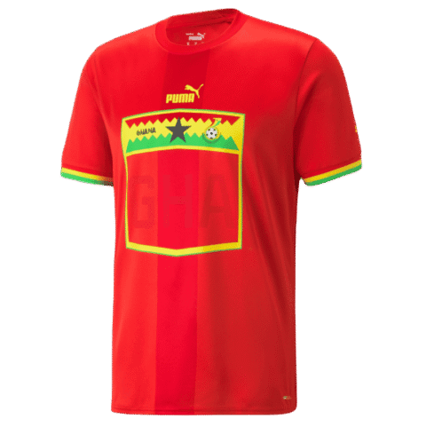 Puma Ghana Away World Cup 22 Men's Jersey