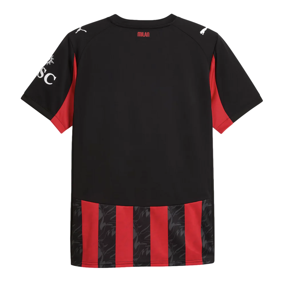 Puma AC Milan Home Men's Stadium Soccer Jersey 25/26 - Image 4