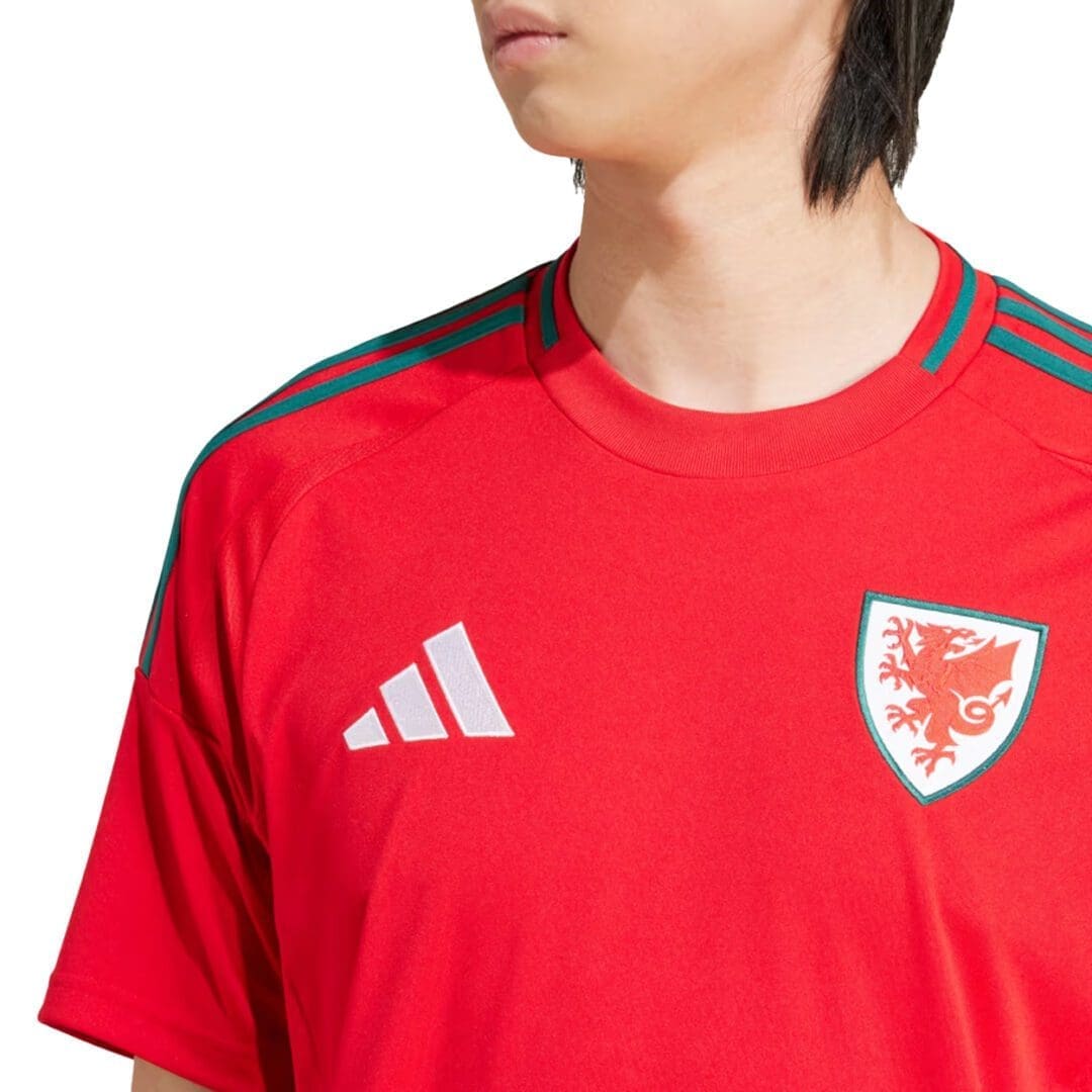 adidas Wales Men's Home Stadium Jerseyu 2024/25 - Image 3