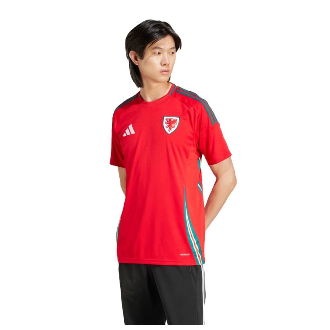 adidas Wales Men's Home Stadium Jerseyu 2024/25 - Image 2