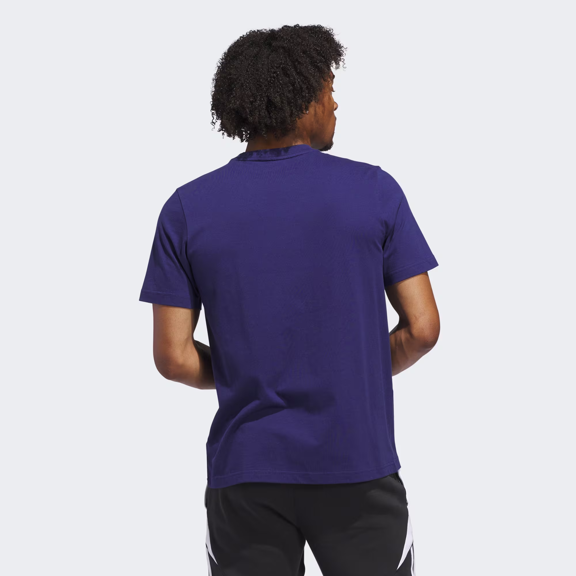 adidas World Cup Spain Men's Home Graphic Tee 26 - Dark Blue - Image 6