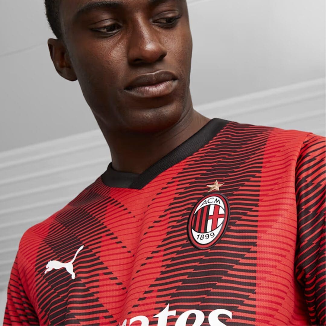 Puma AC Milan Men's Home Jersey 23/24 - Image 3