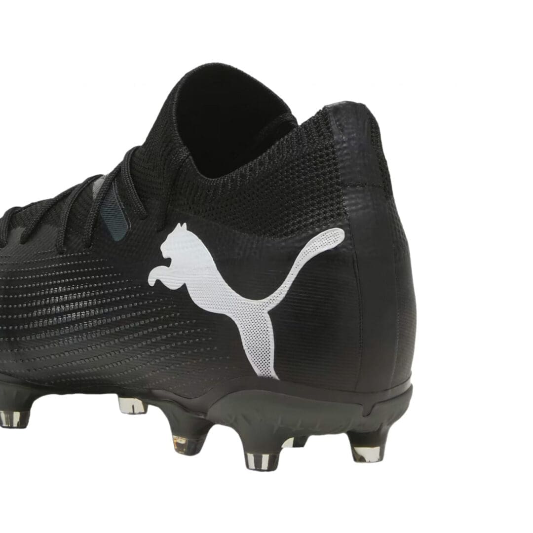 Puma Future 7 Match Firm Ground Soccer Cleats (Black) - Image 2