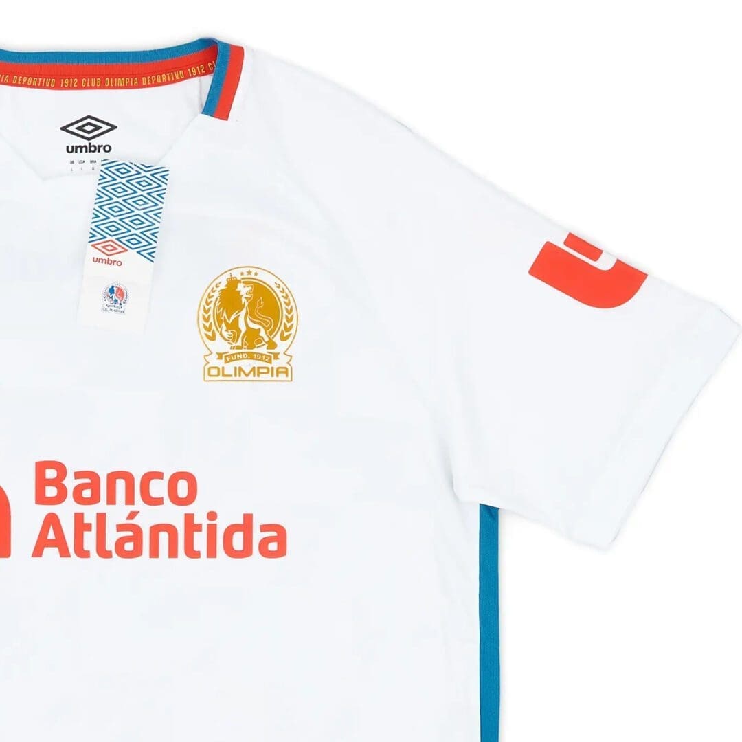 Umbro Club Deportivo Olimpia Men's Stadium Home Jersey 2022/23 - Image 2