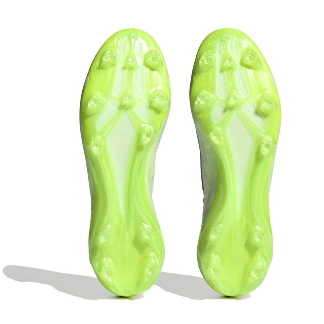 adidas X CrazyFast .1 Firm Ground Cleats Shoes (Lucid Lemon/White) - Image 3