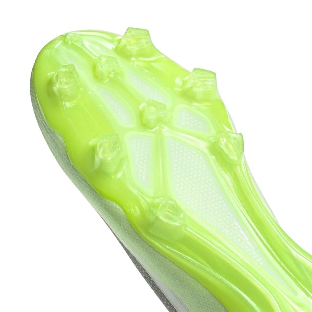 adidas X CrazyFast .1 Firm Ground Cleats Shoes (Lucid Lemon/White) - Image 7