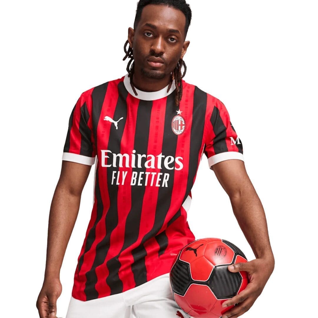 Puma AC Milan Men's Authentic Home Jersey 2024/25 - Image 4