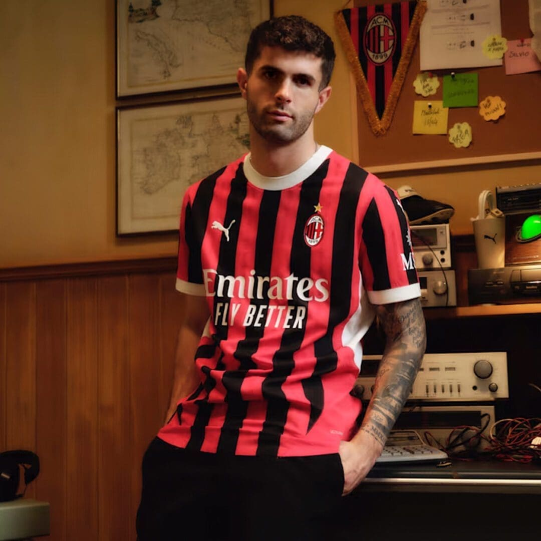 Puma AC Milan Men's Authentic Home Jersey 2024/25 - Image 2