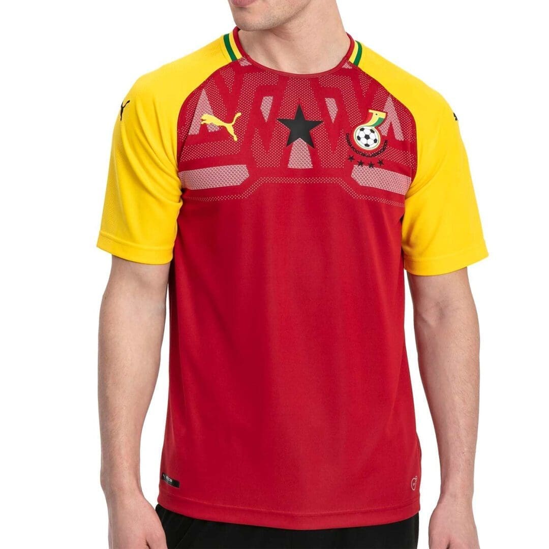 Puma Ghana Men's Home Soccer Jersey World Cup 2018 - Image 2