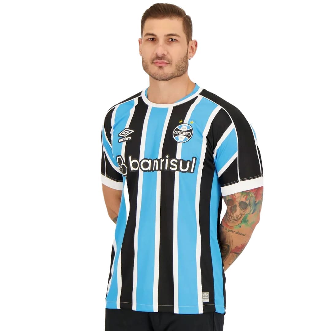 Umbro Gremio FC Men's Home Jersey 23/24 - Image 2