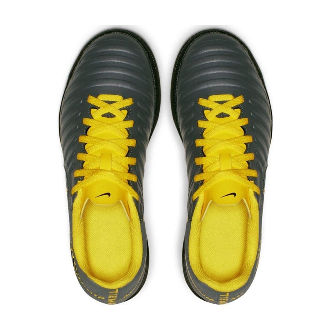 Nike Legend 7 Club Youth Turf (Grey/Yellow) - Image 3