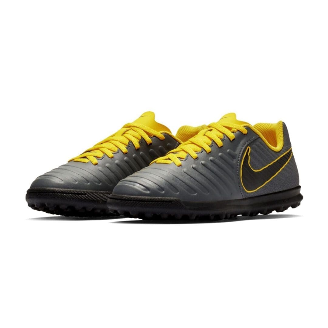 Nike Legend 7 Club Youth Turf (Grey/Yellow) - Image 4