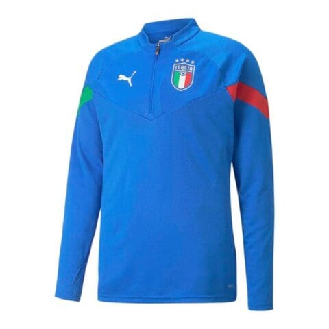 Puma Italy Figc Player Training 1/4 Zip Top World Cup 2022