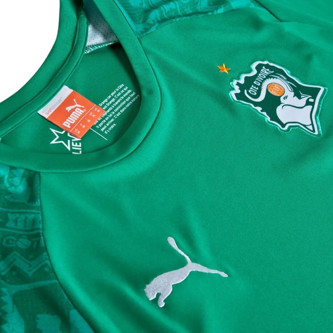 Puma Ivory Coast Men's Home Jersey 2014/15 - Image 3