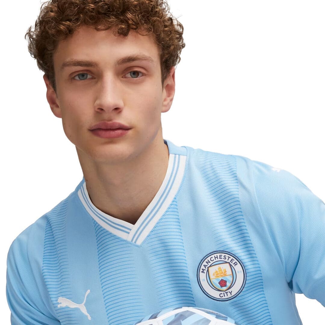 PUMA Manchester City Men's Stadium Home Jersey 2023/24 - Image 2