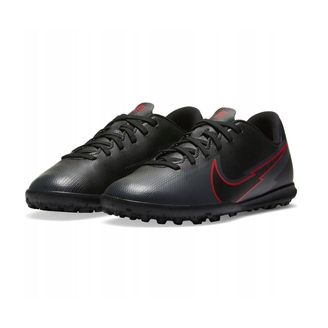 Nike Jr Vapor 13 Club Youth Turf Shoes (Black) - Image 2