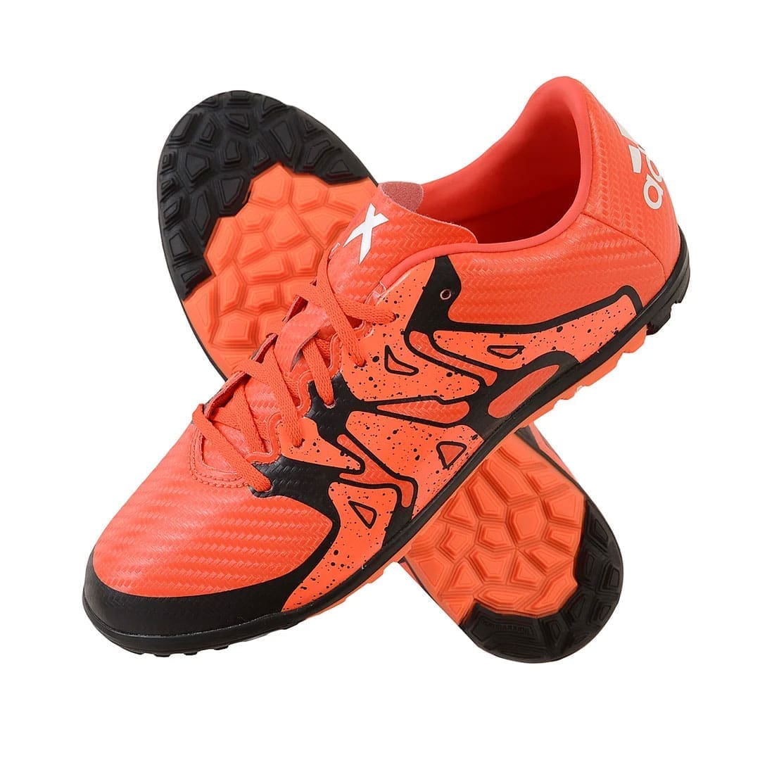 adidas X 15.3 Youth Turf Shoes (Orange) - Image 2