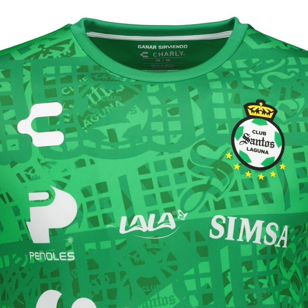 Charly Santos Laguna Men's Long Sleeve Third Jersey 2020/21 - Image 3