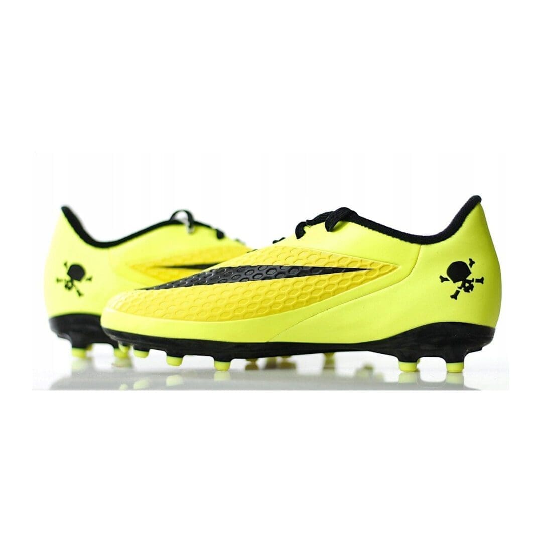 Nike Jr Hypervenom Phelon Youth Firm Ground (Vibrand Yellow) - Image 2