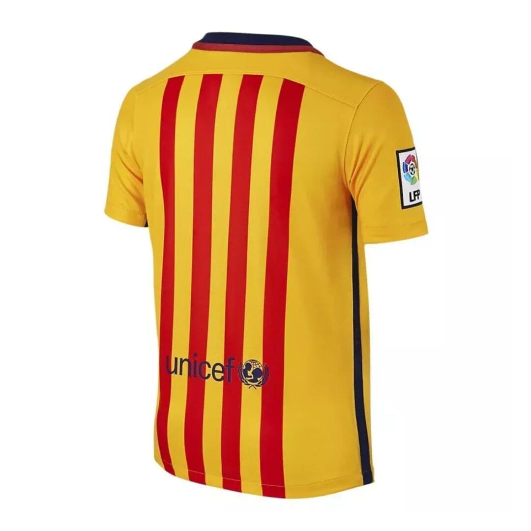 Nike FC Barcelona Youth Away Jersey 2015/16 - Image 3