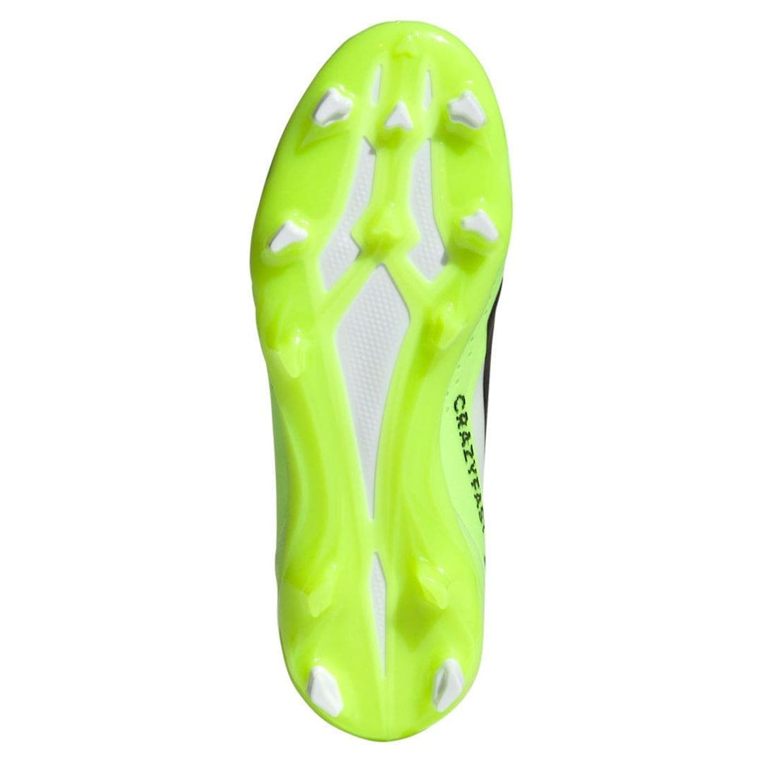 adidas X Crazyfast .3 Laceless Firm Ground (White/Green) - Image 6