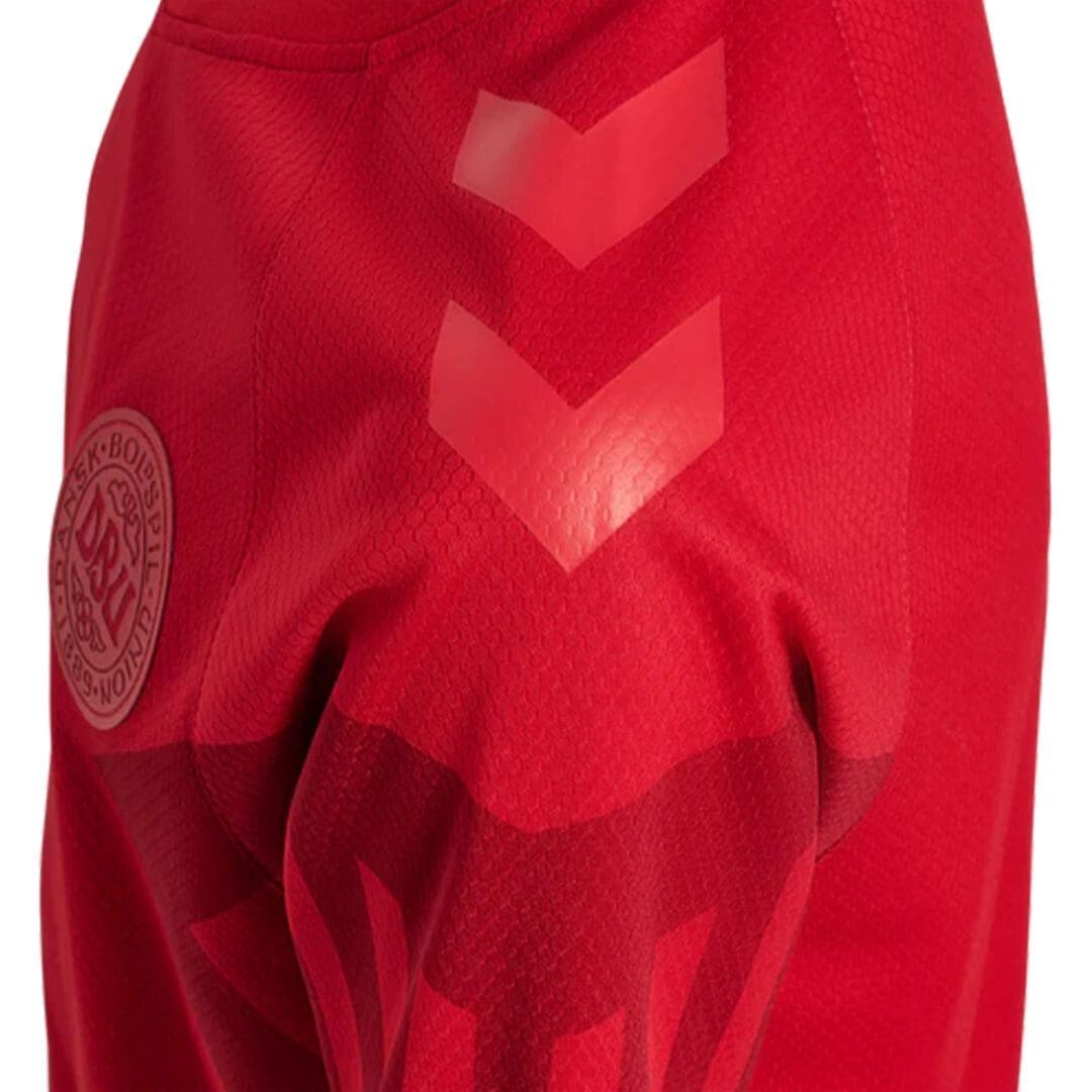 Hummel Denmark Youth Home Jersey 2022/23 - Image 2